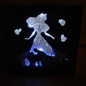 Sleeping Beauty Disney Princess lighted box