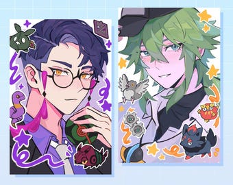 Pokemon | Corbeau & N Foliendruck