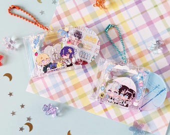 Genshin Auswirkungen & Honkai Sternenschiene | Mini-CD-Charms