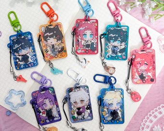 Blaulocke | 3D Verlinkte Handyanhänger