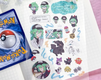 VORBESTELLUNG Pokemon | N Sticker Bogen