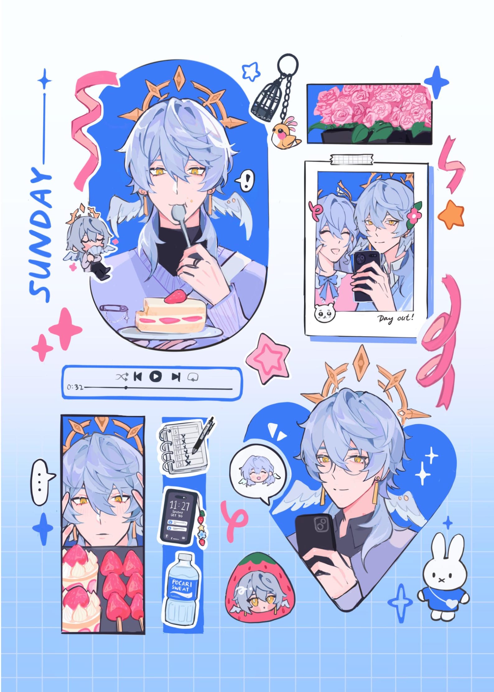 Sunday's Day Out | 5x7 Print