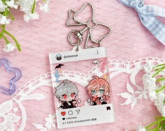 Nijisanji J.P. | Chronoir Polaroid Dicken Anhänger