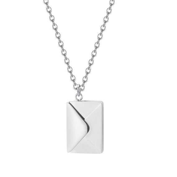 Love Letter Envelope Necklace Dainty 