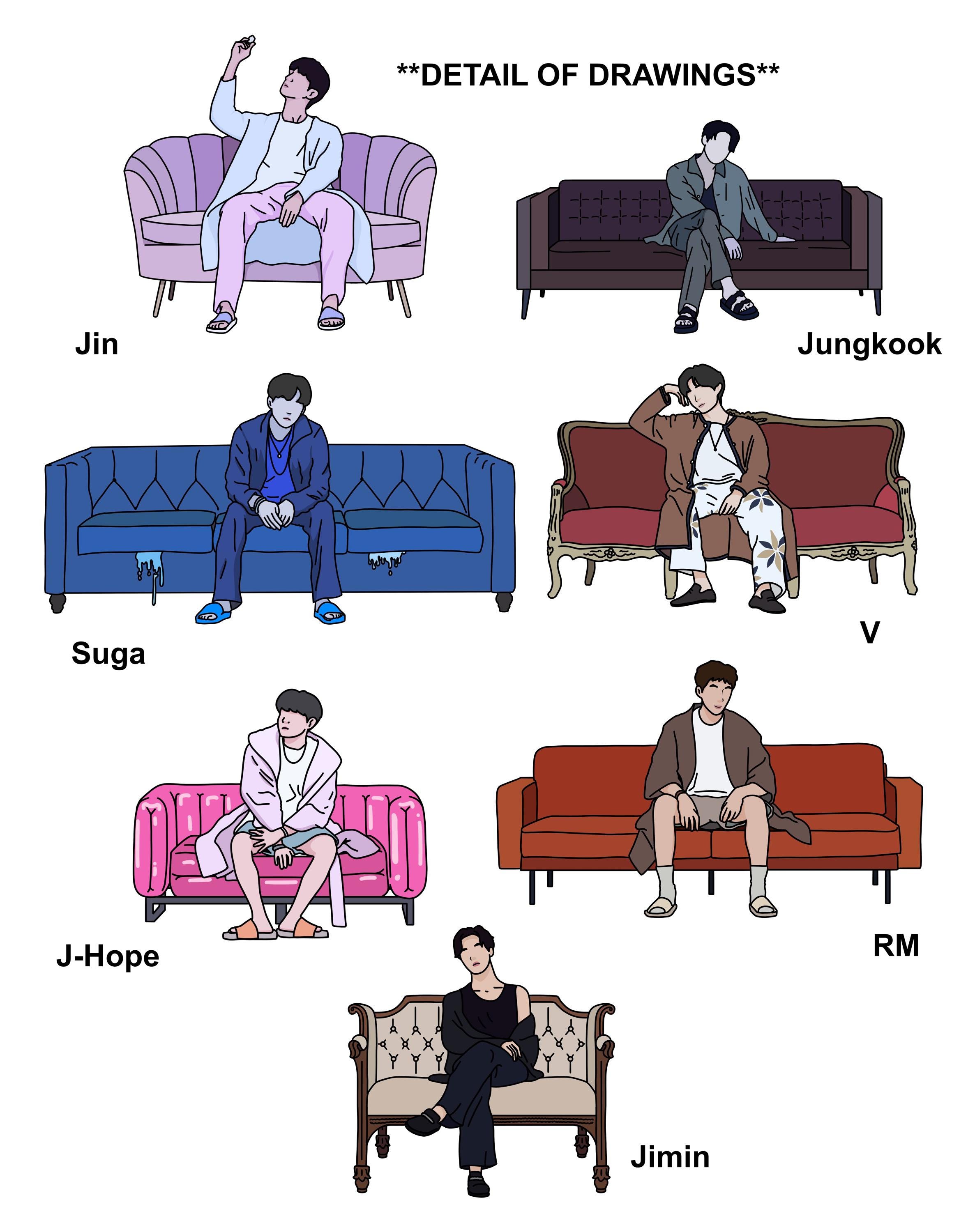 Wrapper Bts BTS Kpop Wrapping Paper - Gift Wrap for All Occasions, Birthday ...
