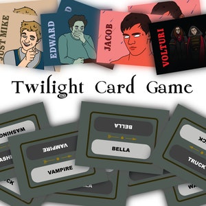 Twilight Spiel - Ein Spaß für Twihards, Themen-Junggesellinnenabschiede und das Perfekte Warm-up für eine Twilight-Marathon-Nacht. (Optimal für 4+ Spieler)