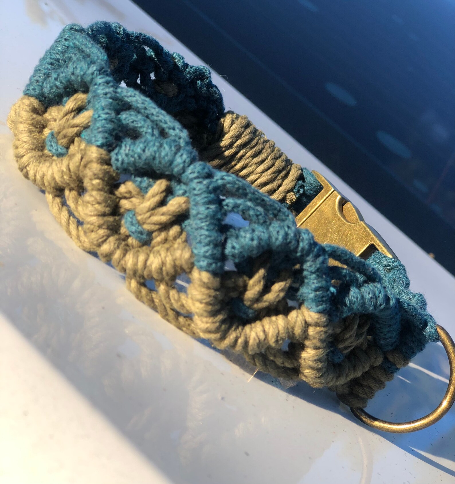 Customized Handmade Macrame Dog Collars Pet Gifts Unique Dog Etsy