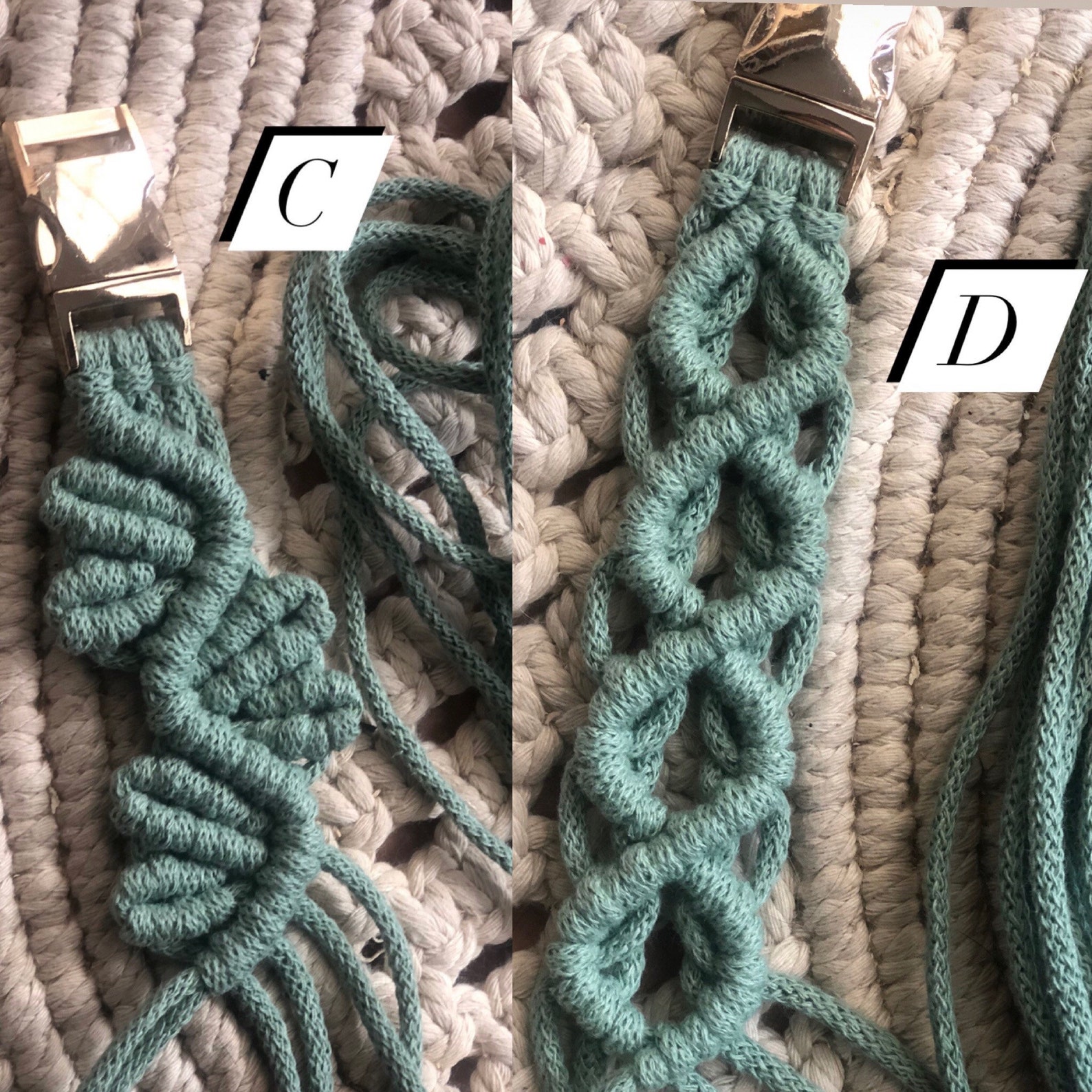 Customized Handmade Macrame Dog Collars Pet Gifts Unique Dog Etsy