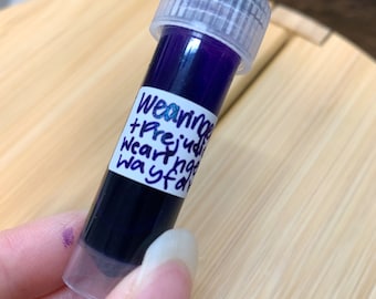 Ink Bottle Label | Fountain Pen Ink Sample Labels (1.5in x 0.625in Labels) | Liquid Vial Labels | Fountain Pen Friendly Paper | Rectangular