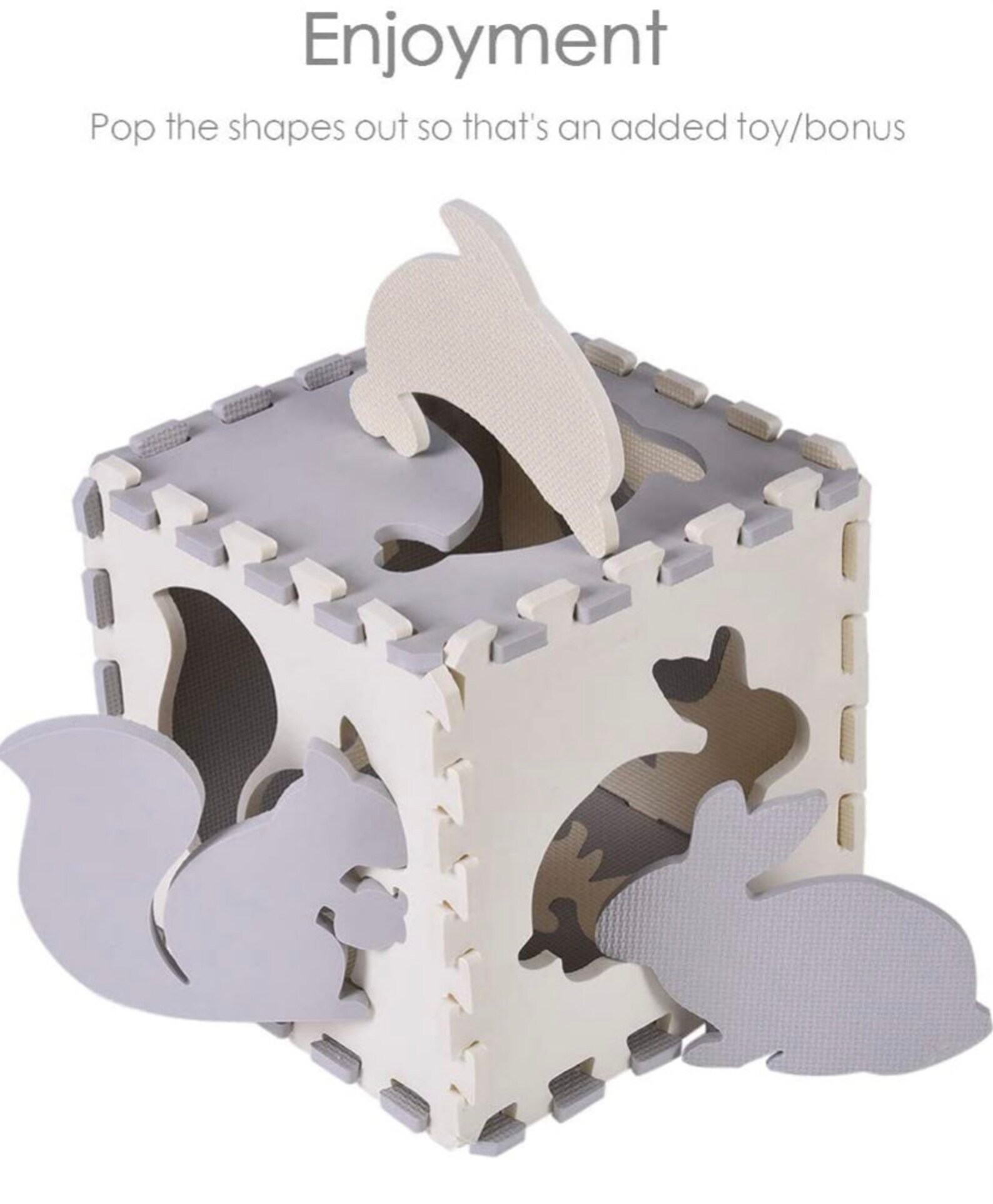 Espuma suave bebé juego estera baldosas de piso entrelazados | Etsy