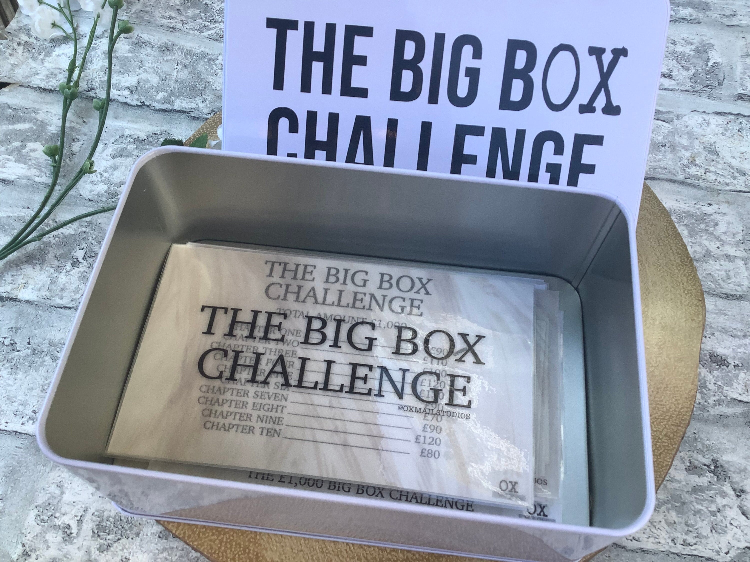 Money challenge box -  France