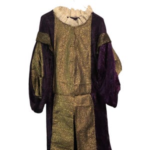 Purple Renaissance Costume and hat