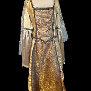 Gold Renaissance Dress