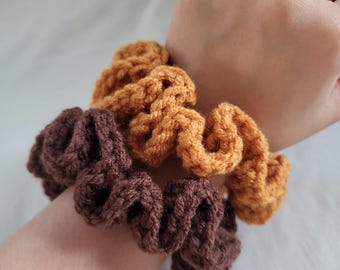 Oversized Crochet Scrunchies | Handmade Gifts | Bridesmaid Gifts