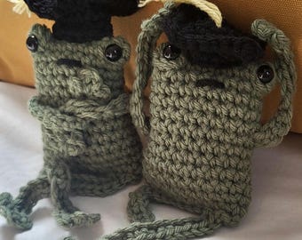 Graduation Frog | Crochet Frog Friend | Desk Buddy | Graduation Gift
