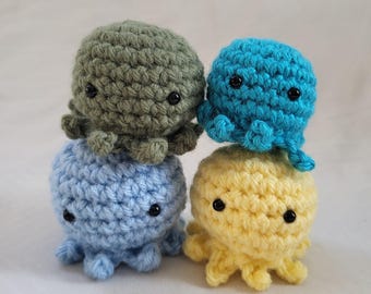 Crochet Octopus | Desk Buddy | Keychain
