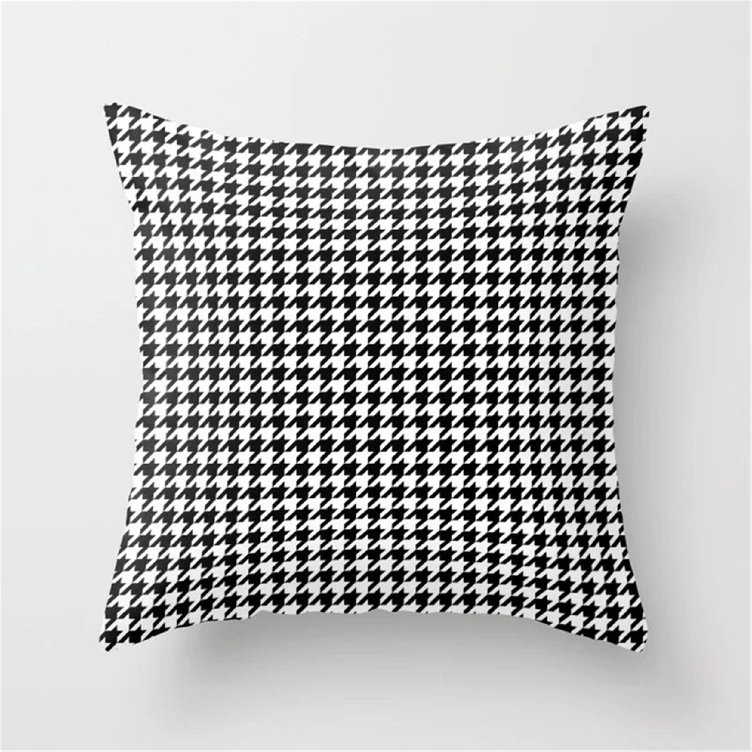 Black/white pillow coverThrow pillow caseHome GiftSquare Etsy