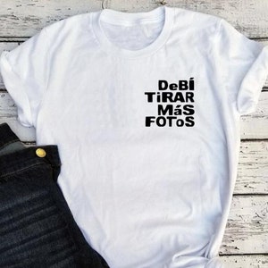 Debi Tirar Mas Fotos | DTMF | Bad Bunny Inspired | T Shirt | Playera | Puerto Rico | El Conejo Malo | Benito | Latinos | Bad Bunny Album |