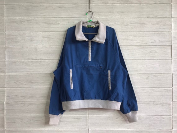 Vintage 90s LL Bean Sweatshirt Half Zip LL Bean Ju
