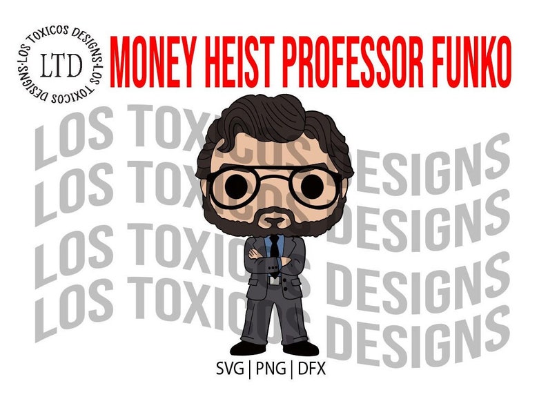 funko pop money heist professor