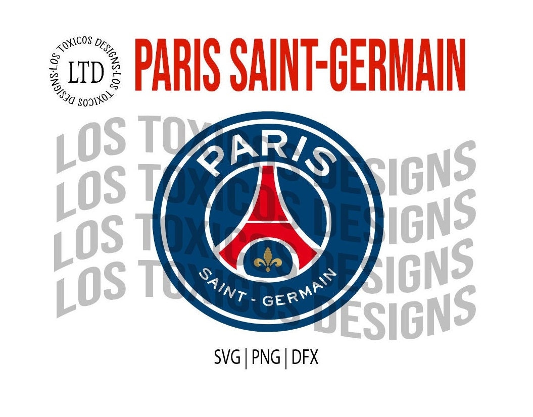 Art déco Stickers - Stickers autocollant Paris Saint Germain - PSG - New PSG  - 5x5cm : : Sports et Loisirs