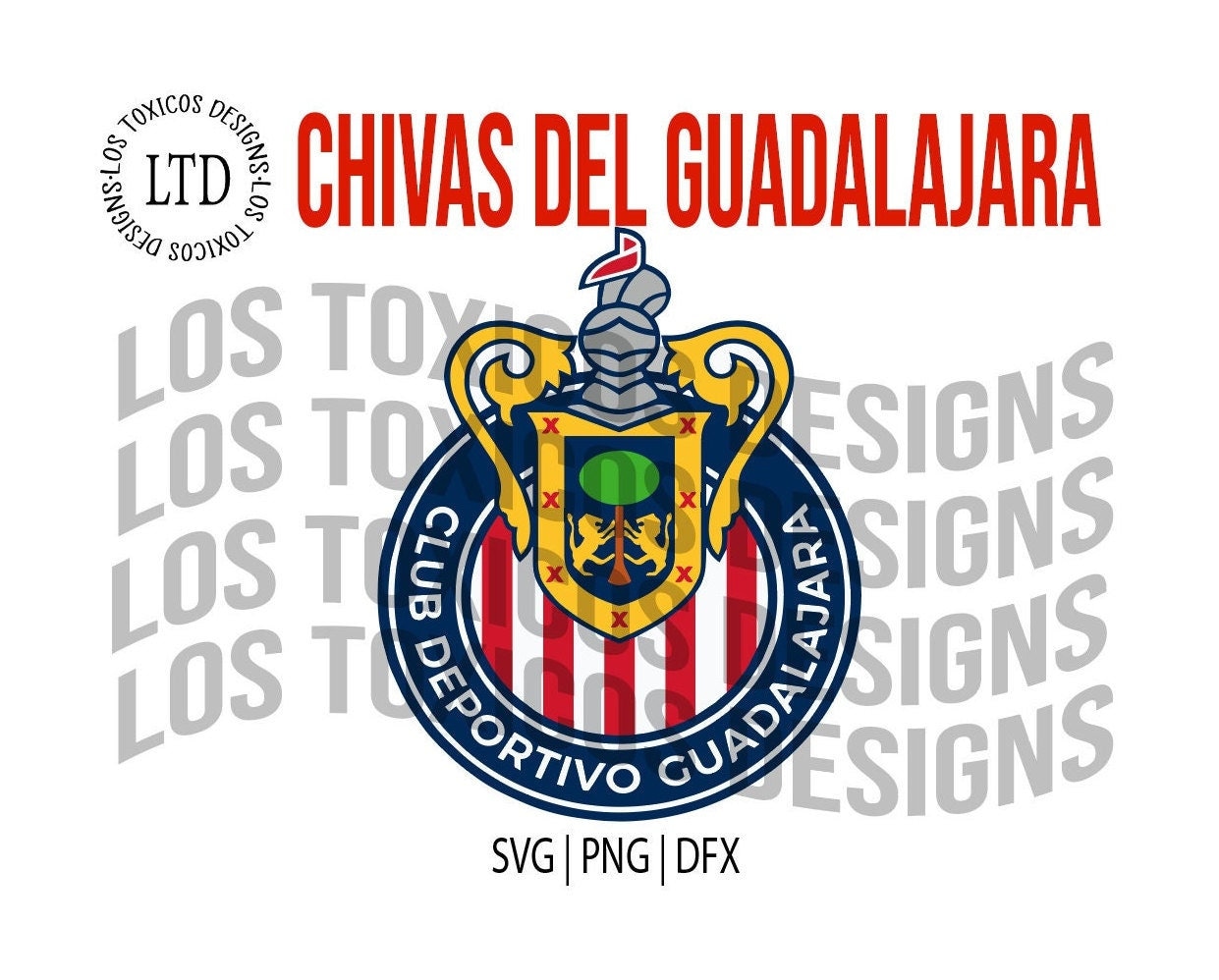 Chivas Logo SVG Chivas Del Guadalajara Logo Chivas Logo - Etsy UK