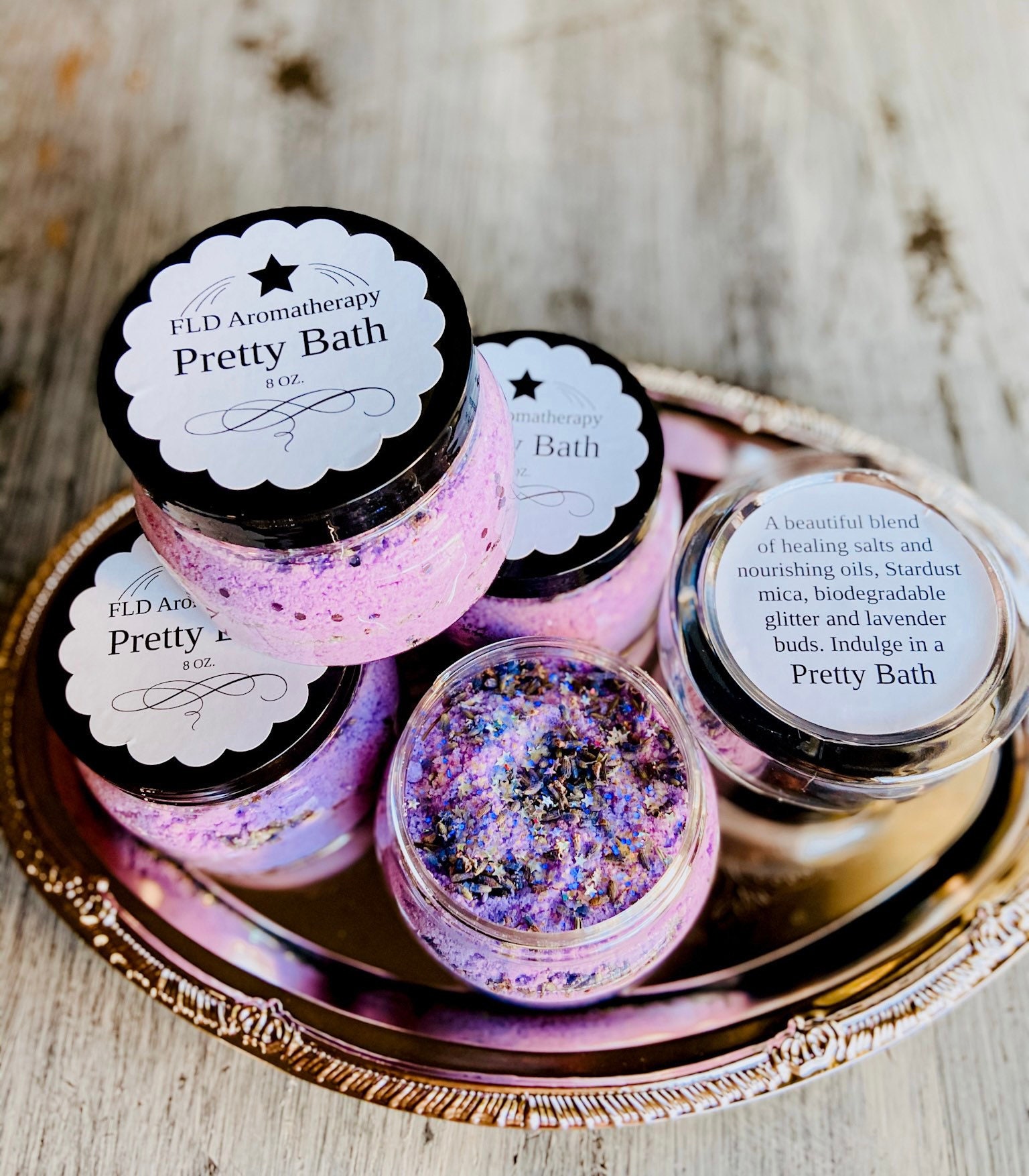 Sales de baño de lavanda | Etsy