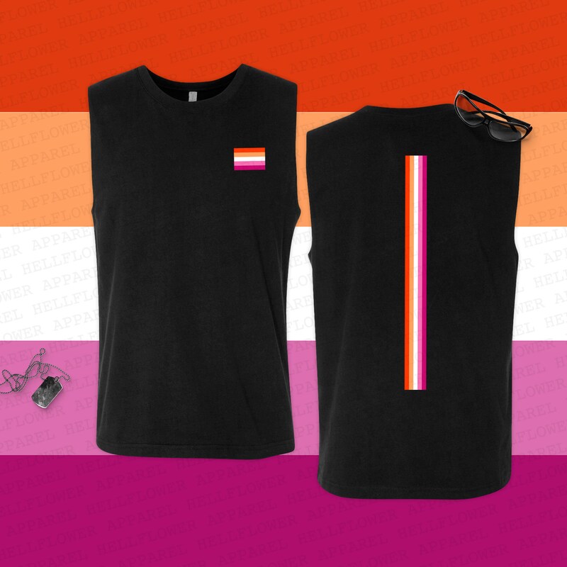 Lesbian Pride-vlag, sportvest voor dames, kort vest voor Lesbian Pride-vlag, sportvest voor dames, kort vest voor