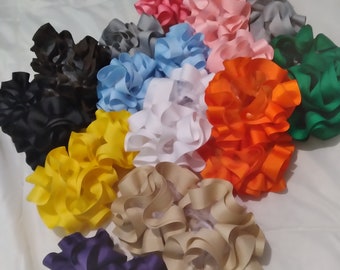 double ruffle anklets , tutu socks, fluffy anklets - 7.99