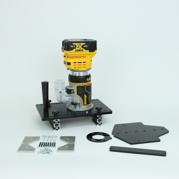 Universal Trim Router Jig FSK || Handheld & Router table || Flush trimming, free-hand, circles, center finder and much more