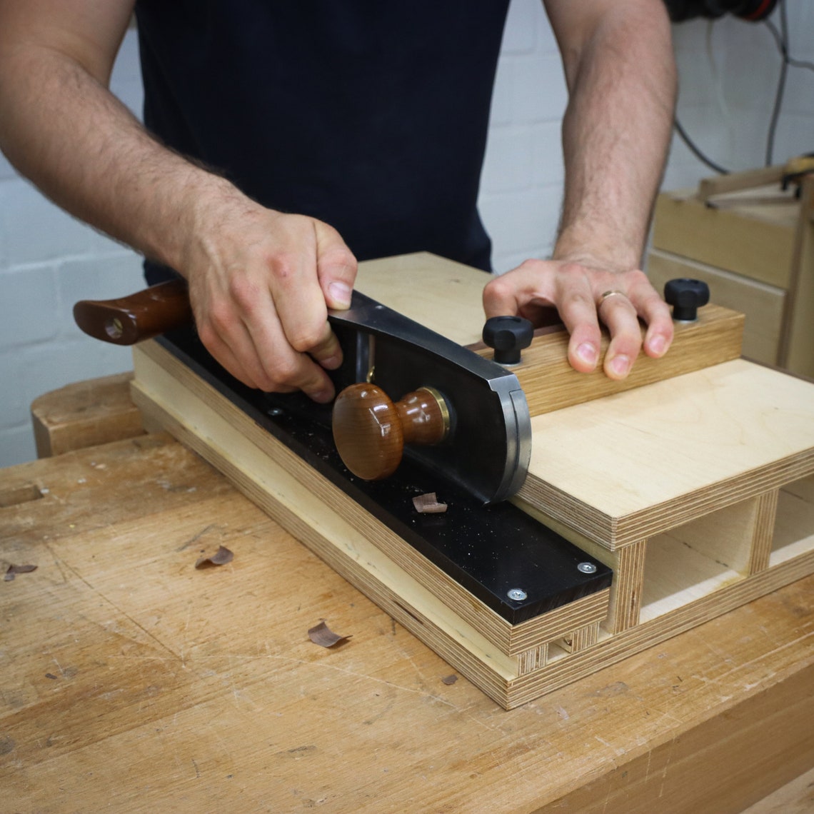 Ramped Shooting Board for your hand plane Deluxe version Etsy
