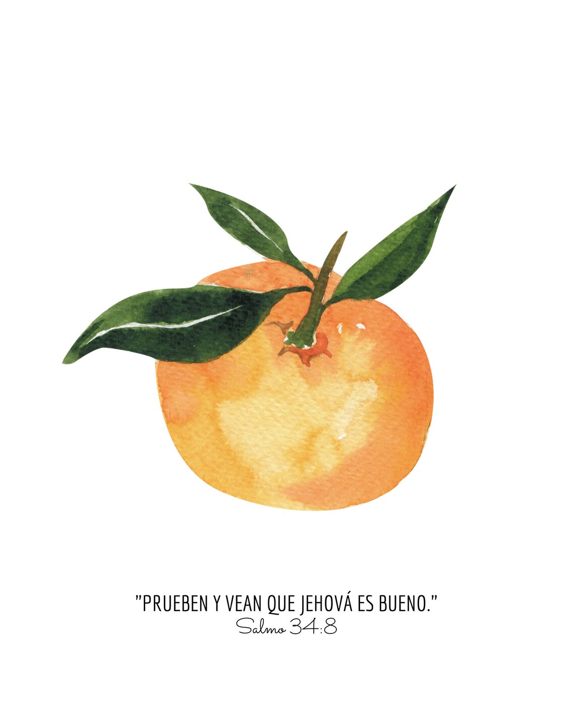 Peach Spanish Bible Scripture Psalms 348 Wall Art Etsy