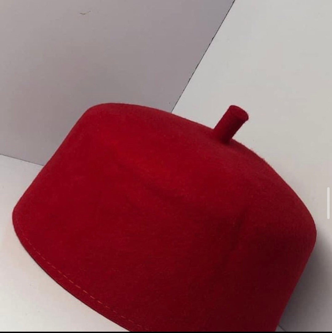 Red Igbo Cap. Chief Cap for Men. Nigerian Wedding Hat for Etsy