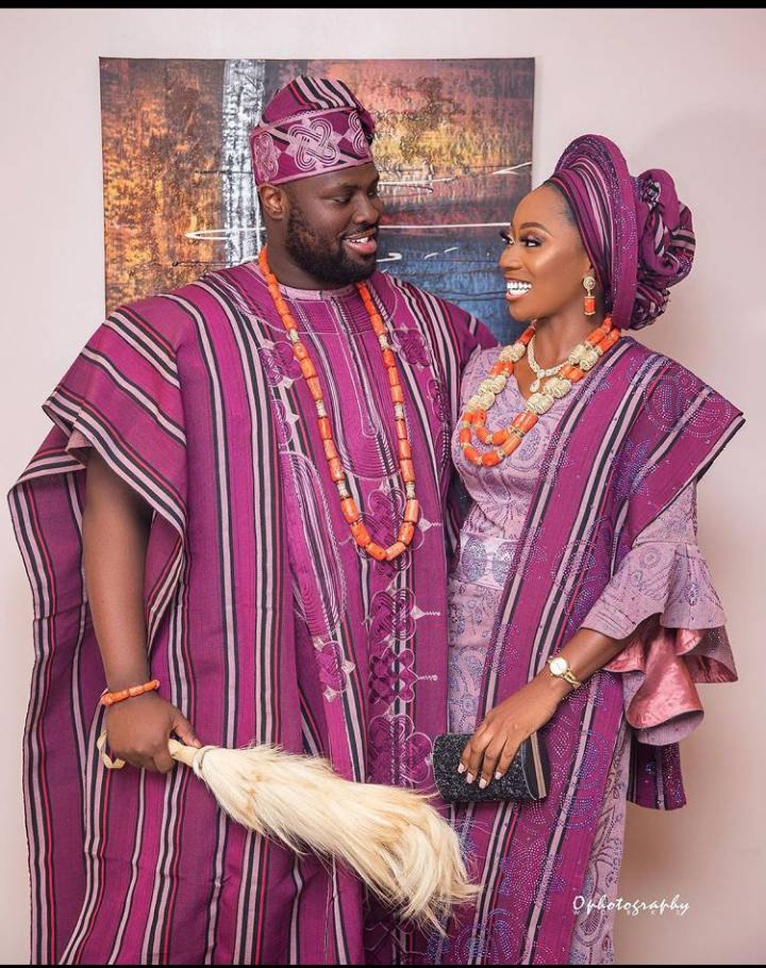 Nigerian Wedding Dress/alari Couple Asooke/ondo Traditional - Etsy