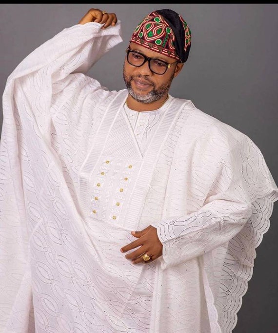 Ijebu African caps Nigerian Wedding Cap African Traditional Wedding cap agbada for men African Wedding suit African Hat