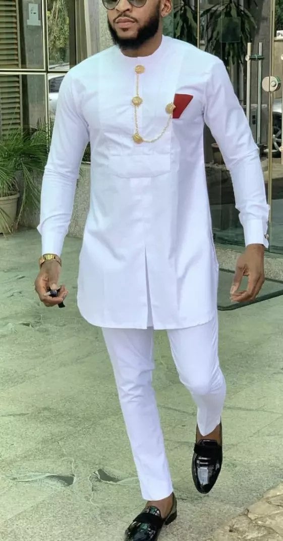 African wedding best sale outfits for men