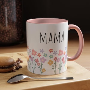 Cute Mothers Day Gift, Mothers Day, Custom Coffee Cup, Mothers Day Gift, Gift for Her, Gift for Mom, Floral Coffee Cup, Custom Cup