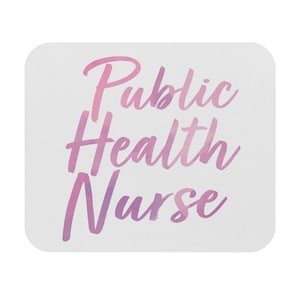 Public Health Nurse Mouse Pad