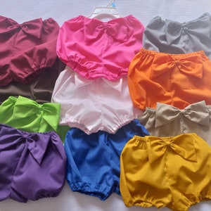 Baby bloomers, Bummies, Toddler bloomers, Diaper covers, Baby shorts, Toddler shorts, colour bummies, Photo shoot outfit