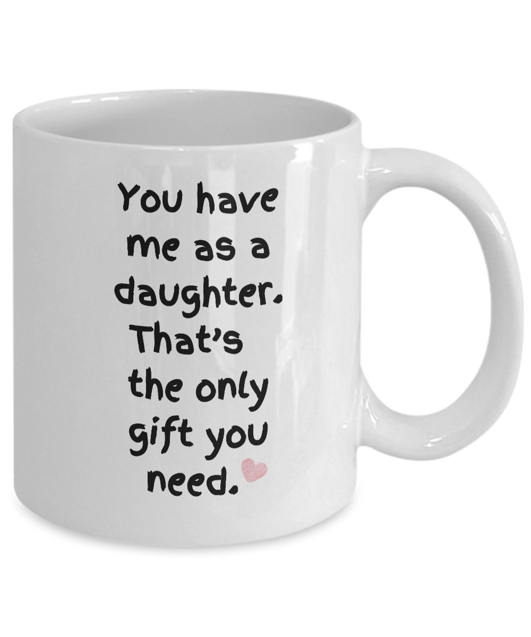 Funny Gift From Daughter for Lucky Mom Gift for Girl Dad Etsy