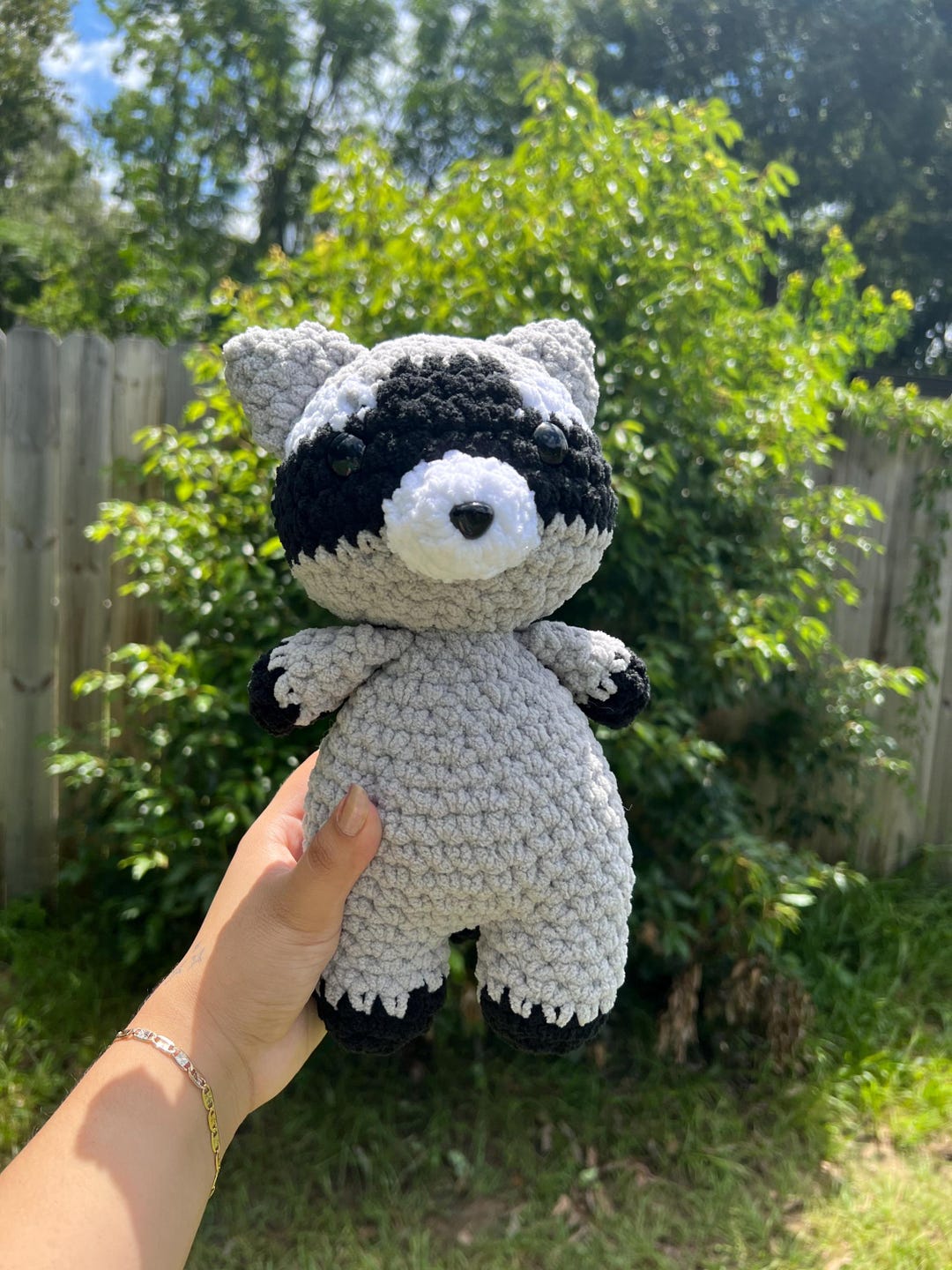 Raccoon Plushie - Etsy