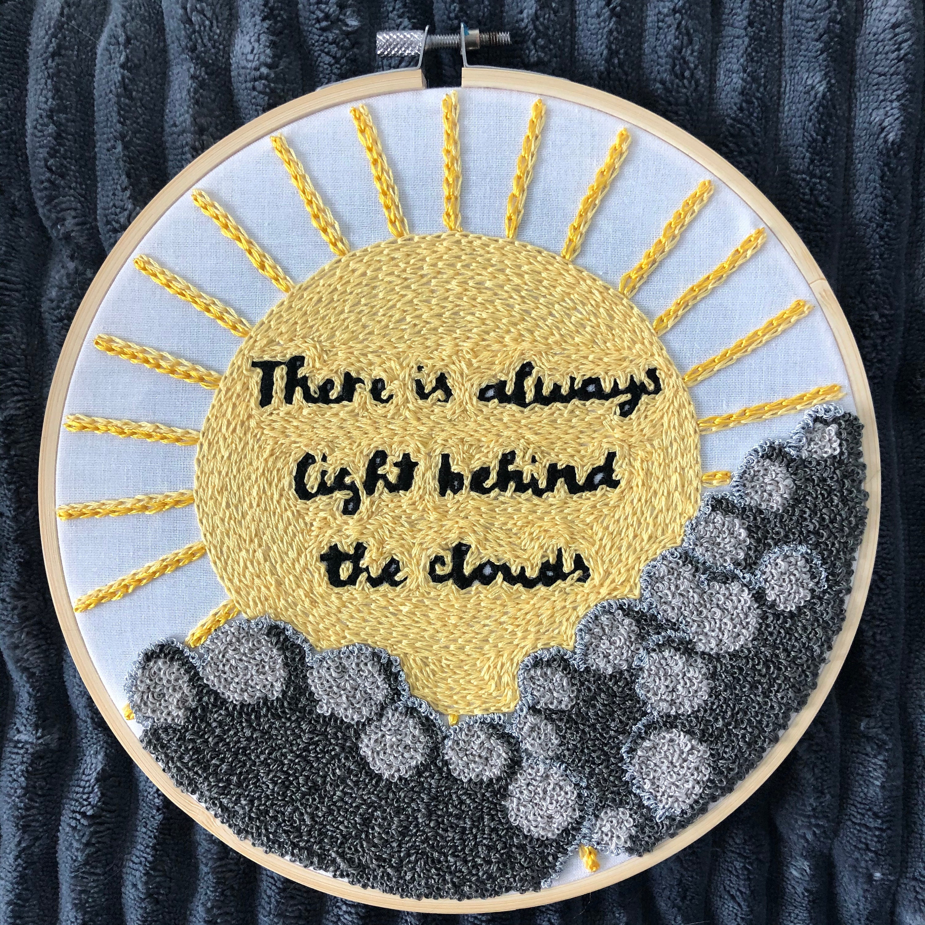 There Is Always Light Behind The Clouds Etsy There Is Always Light Behind The Clouds Etsy