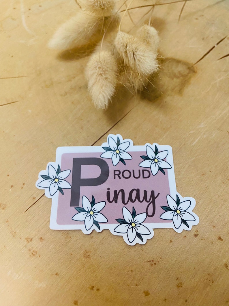 Stolt Pinay klistermärke, filippinsk klistermärke, Filipina klistermärke, Filippinerna, Pinay Pride, bild 4