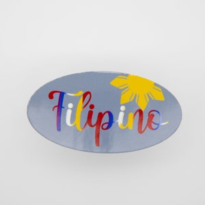 Sticker philippin, Philippin, soleil des Philippines, Pinoy, Philippines, Sticker bouteille d'eau, Sticker pour ordinateur portable, Sticker agenda, Sticker philippin, Pinay