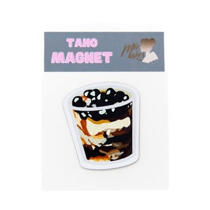 Taho Magnet, Filipino Taho, Dessert, Filipino, Philippines, Filipino Food, Sweets, Dessert, Filipino Snack