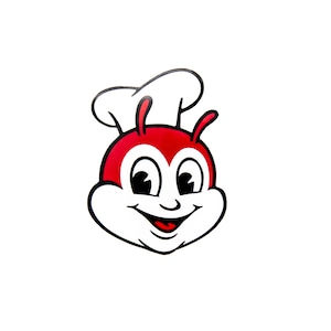 Jollibee Sticker, Wasserfest, Fillippinisch, Pinoy, Snack, Food, Philippinen