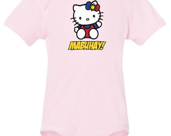 Kitty Mabuhay Onesie, Bebé, Ropa filipina