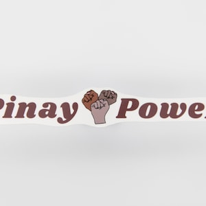 Pinay sticker, Pinay Power, Filipina sticker, Filippijnen, Filippijnse stickers, sticker voor waterfles, sticker voor laptop