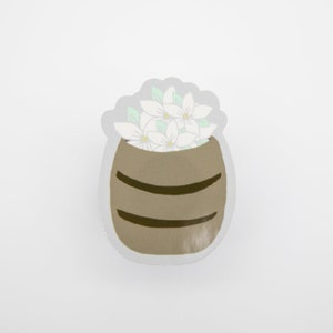 Flores Sampaguita em um barril, adesivo filipino, adesivo filipina, Filipinas, adesivo de flor de jasmim, adesivo de barril, adesivo Pinoy