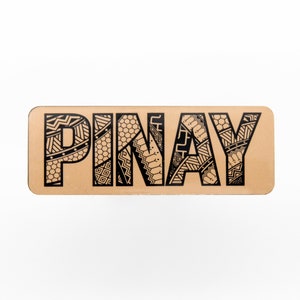 Tribal Design Pinay, Aufkleber, Aufkleber, Wetterfest, Sticker, Fillipino, Fillippina, Pinoy, Pinay, Philippinen,
